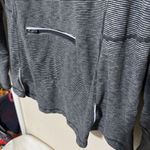 Tangerine  Sweatshirt Womens XXL 1/4 zip Athletic Running Active reflective Grey Photo 6