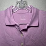 Everlane  Purple Organic Cotton Classic Fit Short Sleeve Polo Shirt Women career Photo 1
