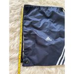 Adidas ‎ Unisex Blue Striped Drawstring Backpack Sporty Everyday Use Photo 2