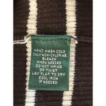 Ralph Lauren Lauren Striped Cardigan Sweater Brown Orange White Women's Large Photo 7