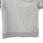 TROUVE Gray Open Shoulder Crew Neck Top Size XS Photo 2