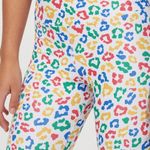 Beach Riot  L Ayla High-Rise Legging Primary Leopard Workout Gym Crop Yoga Ribbed Photo 2