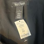 White House | Black Market NWT WHBM Black Ponte Asymmetrical Pencil Skirt Size 4 Photo 3