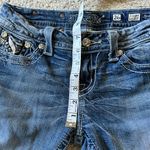 Miss Me Women's low-Rise Embroidered Wings Easy Boot Jeans Size 26 Y2K Photo 5
