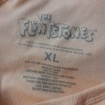 Women's Graphic Top Size XL Peach One Shoulder Pullover Summer Casual Photo 6