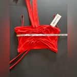 Urban Outfitters  Blood Orange Crop Tank Halter Top Ruched NWT Women’s Sz XS Photo 5