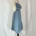 Preston & York Sport • Fox Fur Hood Blue Grey Parka Warm Size XL Winter Coat Photo 1