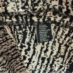 Misook Heritage Fit Blazer Size XL Black Cream Metallic Photo 5