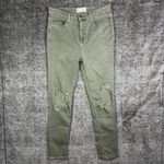 Free People  High Rise Busted Knee Denim Jeans Women's 30 Photo 2