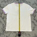 Levi's The Simpsons Janey embroidered kidcore 90’s retro ringer cropped t small Photo 8