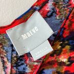 Anthropologie Maeve Sz S Pullover Mini Tunic Boho Dress Stretch V Neck Photo 2