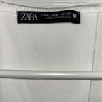 ZARA Midi Off White Stretchy Dress(Size Medium) Photo 6