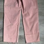 Veronica Beard  BLAKE CROP CLASSIC STRAIGHT HIGH RISE JEANS IN ROSE 29 Photo 12