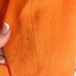 Susan Bristol Vintage Y2K Peach Woven Skirt Suit By Size 10 Blazer 14 Skirt 90s Photo 5