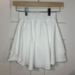 Lululemon White Court Rival Skirt TALL HR – Size 0 Photo 0