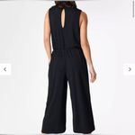 Sweaty Betty  Cruise Jumpsuit Size Medium‎ Black NEW Hiking Outdoor Comfy Photo 4