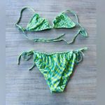 Free People  IT'S NOW COOL The Gathered Tri Top & Tie Top Size Medium NWOT $80 Photo 2