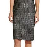 Vince Camuto "Boho Spirit" Black/Ivory Black Crochet Lace Overlay Skirt Photo 0