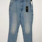 Lee  Vintage Modern High‎ Waisted DungareeCarpenter Ankle Jeans Size 31 Photo 0