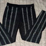 Studded top and bottom see through outfit Black Size 2X Photo 2