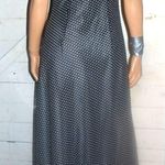 Charter Club Black White Polka Dot Maxi Dress 10 Photo 4