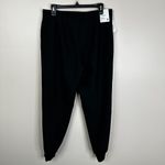 Babaton NEW  Aritizia Size 12 Allegory Jogger Pants Black Tapered Leg Mid Rise Photo 5