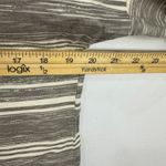 Eddie Bauer  Top Womens S Brown Stripe 100% Cotton Earthy Granola Outdoor Casual Photo 6