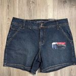 st. john's bay St. John’s Bay size 12 NWT Blue denim shorts with Secret slender Photo 5