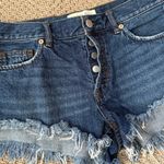 We The Free  Woman’s Denim Jean Shorts Button Fly Daisy Dukes Photo 3