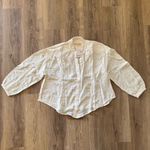 We The Free Free People Valley Double Cloth Shirt Top NWT Small & Medium Available Photo 1