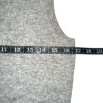 Neiman Marcus  Cashmere Gray Sleeveless Knit Dress SMALL Photo 3