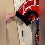 Peter Nygard  Graffiti Abstract Floral Colorful Snap Cardigan Plus Size 0X Photo 2