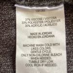 DKNY Jeans Sweater Marled Knit Half Sleeve Top Black Size Medium Photo 7