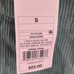 Wild Fable Corduroy Mini Skirt Sz S Cargo Pleated 90s‎  Blue 100% Cotton NWT Photo 6