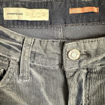 Pilcro Anthropologie Slim Boyfriend Corduroy Jeans Blue Gray Slouchy 28 (30x28) Photo 7