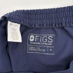 FIGS ‎ Technical Collection Scrub Joggers Pants Womens Small Navy w Drawstring Photo 5