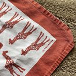 Anthropologie Polynation made in South Africa safari giraffe versatile poplin square scarf Photo 1