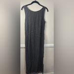 Old Navy  | Sleeveless Black & White Maxi V Neck Dress | Maternity Small Photo 5