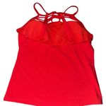 Gibson Latimer Gibson Latimer Women's Red Strappy Tankini Top Size M Photo 7