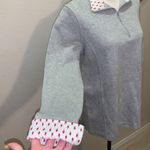 Orvis  Quarter Zip Heather Gray Soft Pullover sweater Photo 2