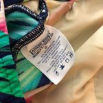 Lands End Tankini Top Underwire Floral Tropical Green Pink 10 Photo 3