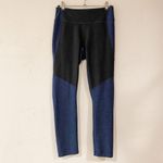 Outdoor Voices  Techsweat Two Tone Capri Legging in Blue Black Small Photo 2