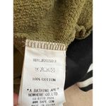 Bape A Bathing Ape Green Camo Womens Long Varsity Jacket Size S Coat （RARE） Photo 6