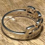 Sterling Silver Chain Design CZ 925  Ring Photo 8