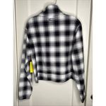 EleVen by Venus Williams Women's One More Time Pullover, B/w Plaid Size XS $138 Black Photo 7
