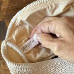 Kona Sol  Swimsuit Cream Bandeau & Terracotta Patterned Bottom Bikini Size XS/S Photo 10