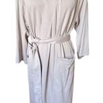 Subset Organic Cotton Unisex Essential Robe in Stone Size Medium Large Photo 0