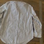 Original Navy Style‎ striped button down Pearl size L made in Croatia Blue Size L Photo 5