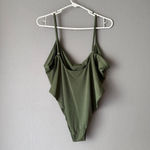 Madewell  sz 3X‎ olive green one piece Swimsuit Photo 6