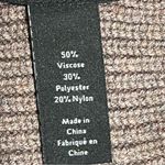 Nordstrom Brown Viscose Blend Beanie One Size Photo 3